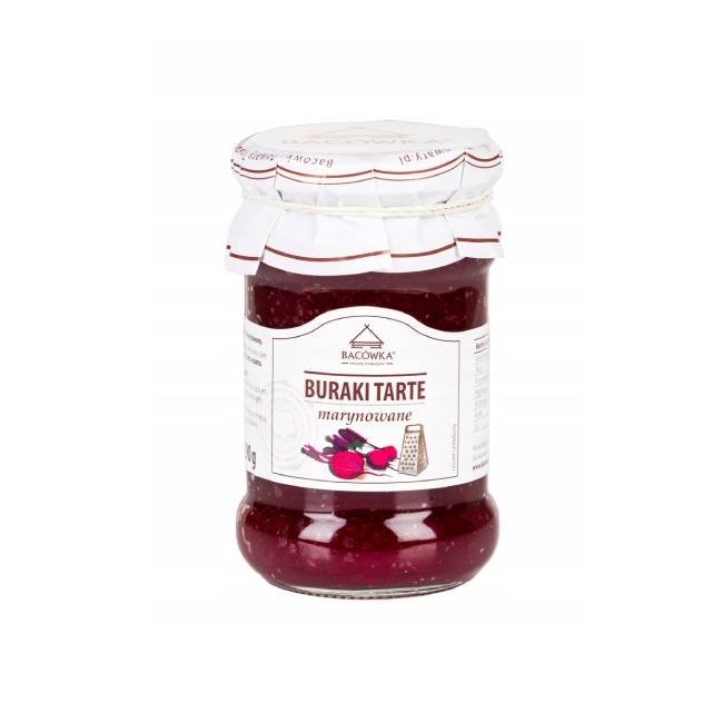 Buraczki tarte marynowane Bacówka 290g