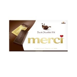 Czekolada gorzka 72% Merci 100g