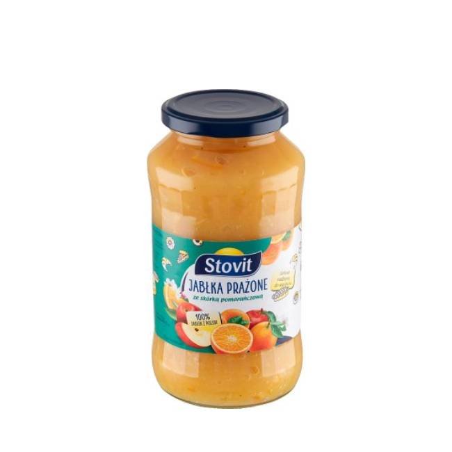 Jabłka prażone ze skórką pomarańczową Stovit 720g