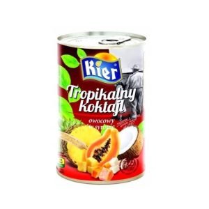Koktajl Tropikalny owoce w lekkim syropie Kier 425g