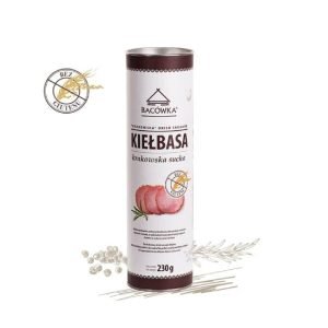 Kiełbasa Krakowska Sucha w tubie Bacówka 230g