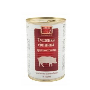 Duszona wieprzowina w kawalkach "Tuszenka" 400g