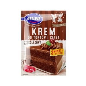 Krem do tortów czekoladowy Gellwe 140g