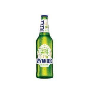 Piwo Bez i Jabłko 0% Żywiec 500ml but.
