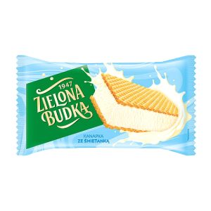 Kanapka lodowa o smaku śmietankowym Zielona Budka 180g