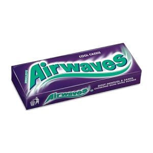 Guma Airwaves Cool Cassis Vit C 14g