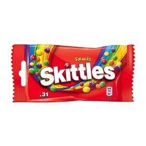 Skittles Fruits Czerwone 38g
