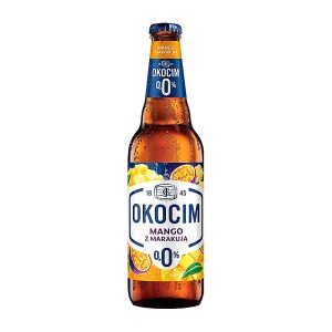 Piwo Okocim 0% Mango Marakuja 500ml butelka