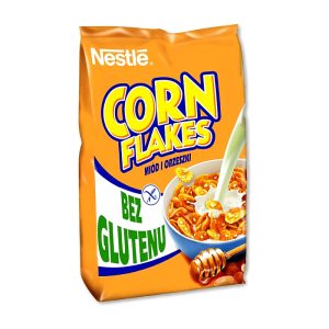 Płatki z miodem orzeszkami Nestle Corn Flakes 250g