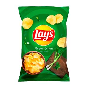 Lays Chipsy o smaku zielonej cebulki 130 g