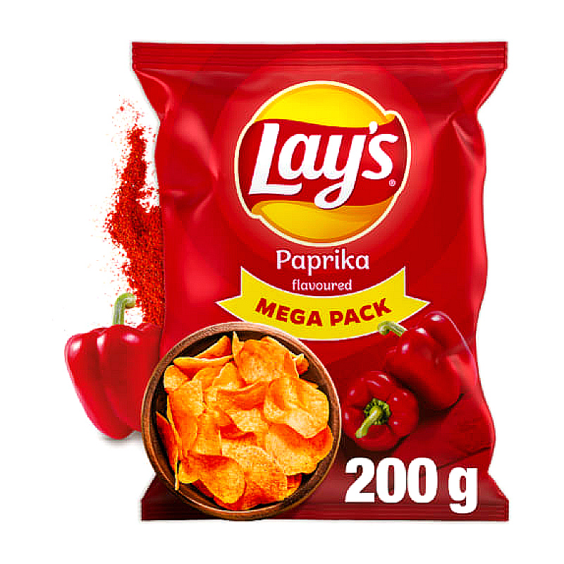 Chipsy Lays Papryka 200g