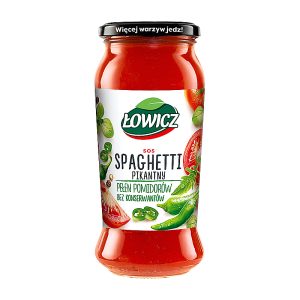 Sos spaghetti pikantny Łowicz 500g