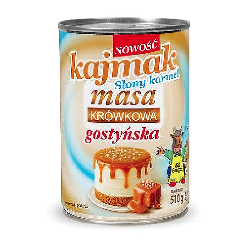 Masa krówkowa słony karmel Gostyń 510g