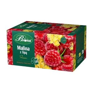 Premium herbata owocowa malina z lipą Biofix 20x2g