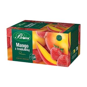 Premium herbata mango z truskawką Biofix 20x2g