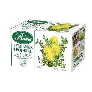 Herbata ziołowa Tymianek i Podbiał Biofix 20x2g