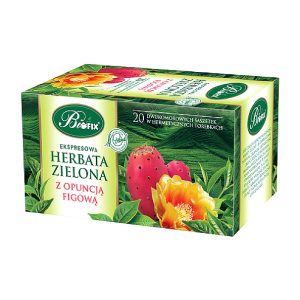 Herbata zielona z opuncją figową Biofix 20x2g