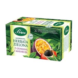 Herbata zielona z guaraną i marakują Biofix 20x2g
