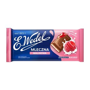 Czekolada Mleczna nadz. Malina Wedel 100g