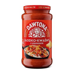 Sos słodko-kwaśny z ananasem Dawtona 520g