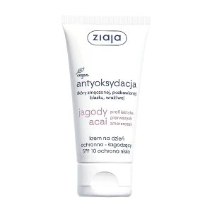 Krem Jagody Acai na dzień SPF10 ochronno-łagodzący Ziaja 50ml