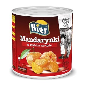 Mandarynki w lekkim syropie Kier 312g