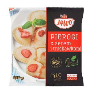 Pierogi z serem i truskawkami Jawo