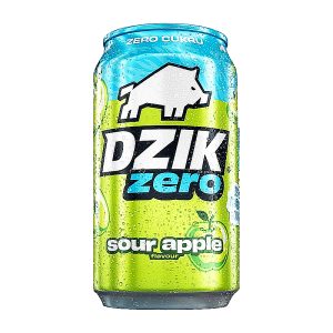 Dzik Zero Caffeine Zero Kalorii Sour Apple 330 ml
