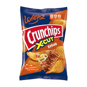 CRUNCHIPS X-Cut Chipsy Kebab 130 g
