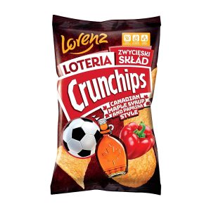 Chipsy syrop klonowy i papryka Crunchips 130 g