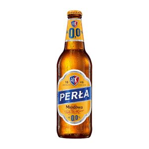 Piwo Perła miodowa 0% 0,5l Butelka