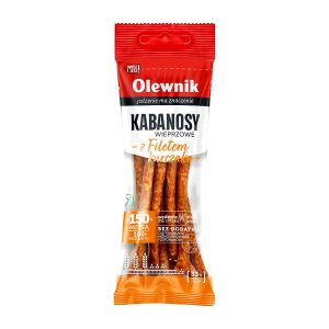 Kabanosy wieprzowe z filetem z piersi kurczaka Olewnik 105g