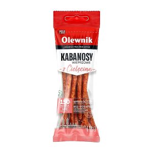 Kabanosy wieprzowe z cielęciną Olewnik 105g