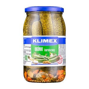 Ogórki korniszony Klimex 840g