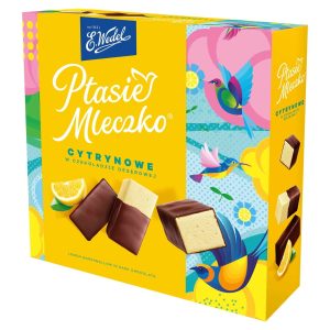 Ptasie Mleczko cytrynowe Wedel 340g