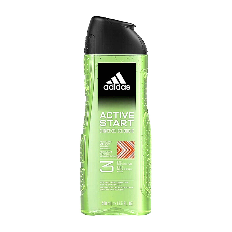 Żel pod Prysznic Adidas Active Start 3w1 400ml