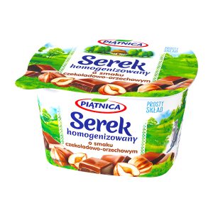 Serek homogenizowany czekoladowo orzechowy Piątnica 150g