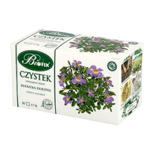 Herbata ziołowa Czystek Biofix 30x1g