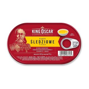Filet śledziowe w oleju King Oscar 160g