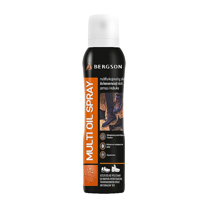 Olejek do konserwacji skór zamszu nubuku Bergson 150ml