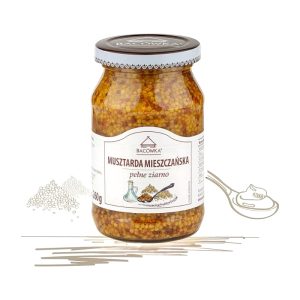 Musztarda Mieszczańska pełne ziarno Bacówka 260g