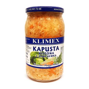 Kapusta kiszona z marchewką Klimex 860g