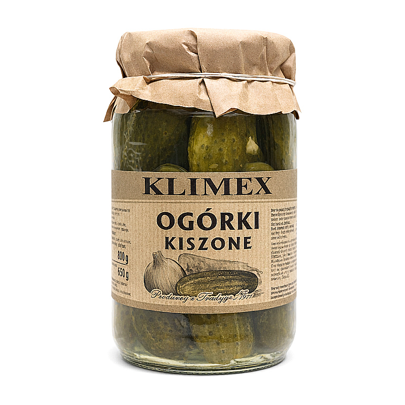 Ogórki kiszone Klimex 800g