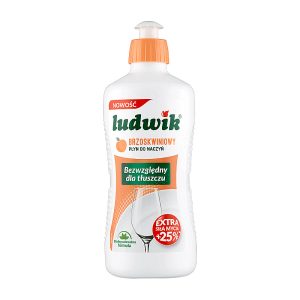 Ludwik Płyn do Mycia Naczyń Brzoskwiniowy 450ml