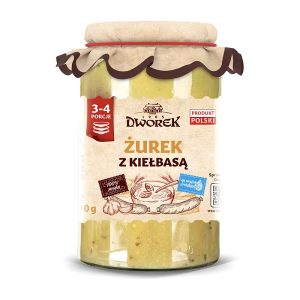 Żurek z kiełbasą Dworek 680g