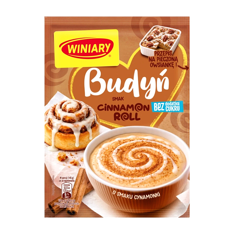 Budyń Cinnamon Roll Winiary 35g