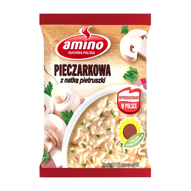 Zupka Nudle Pieczarkowa Amino 64g